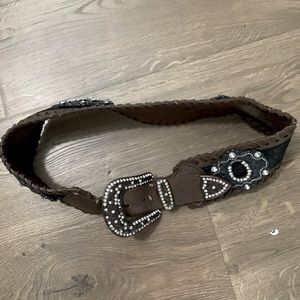 Western Rhinestone Belt